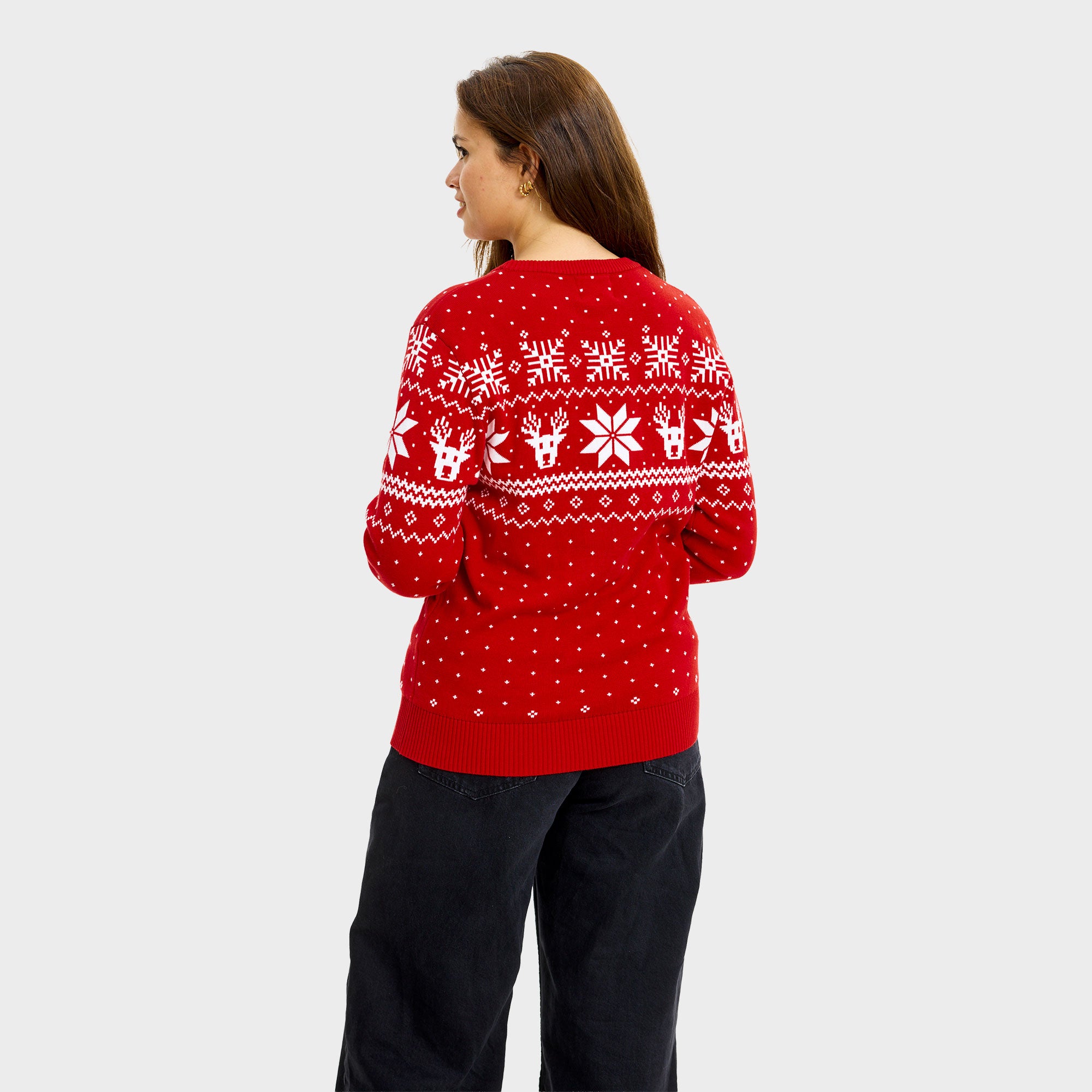 Il maglione natalizio scandinavo - Donna.